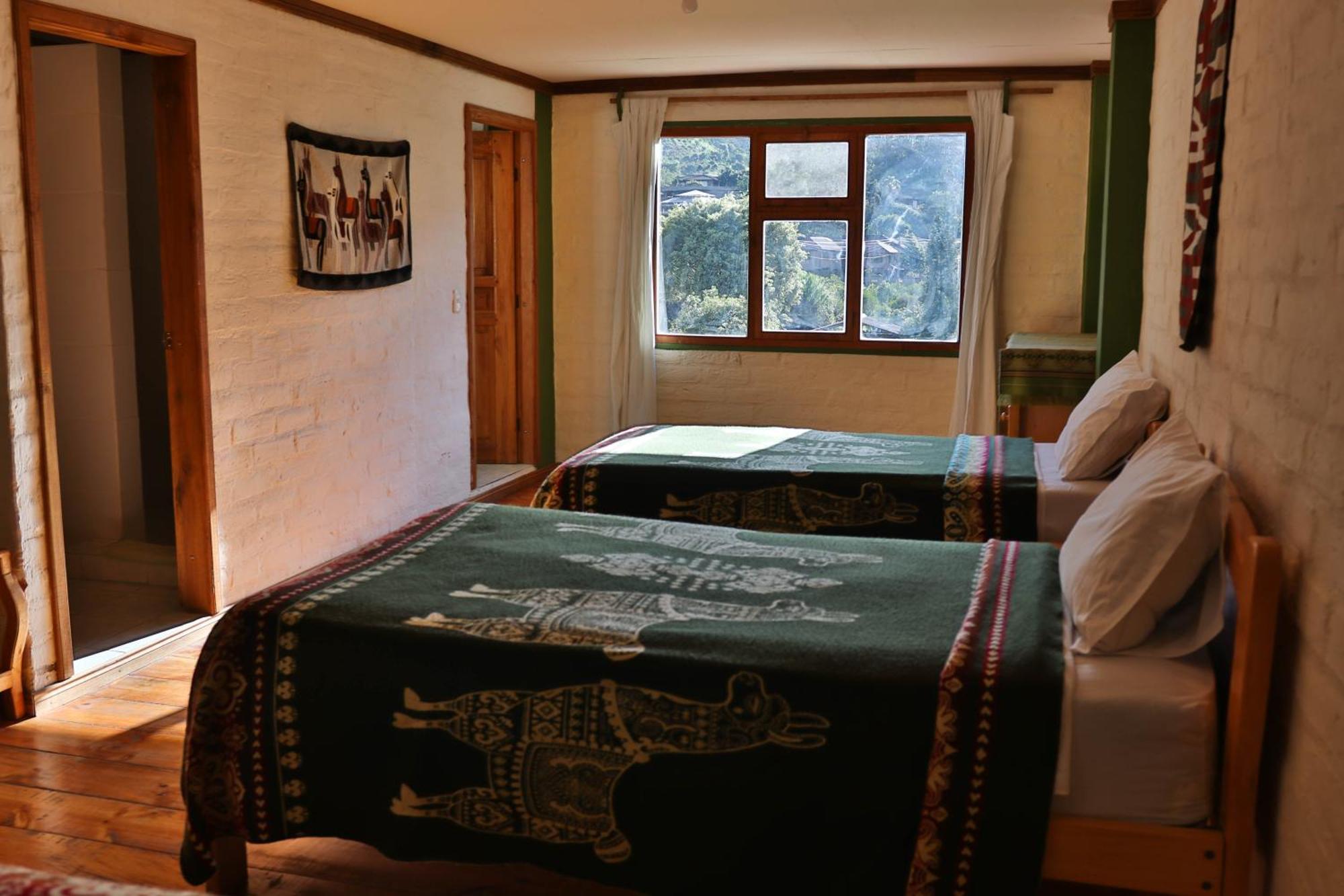 La Casa Verde Eco Guest House Baños Quarto foto
