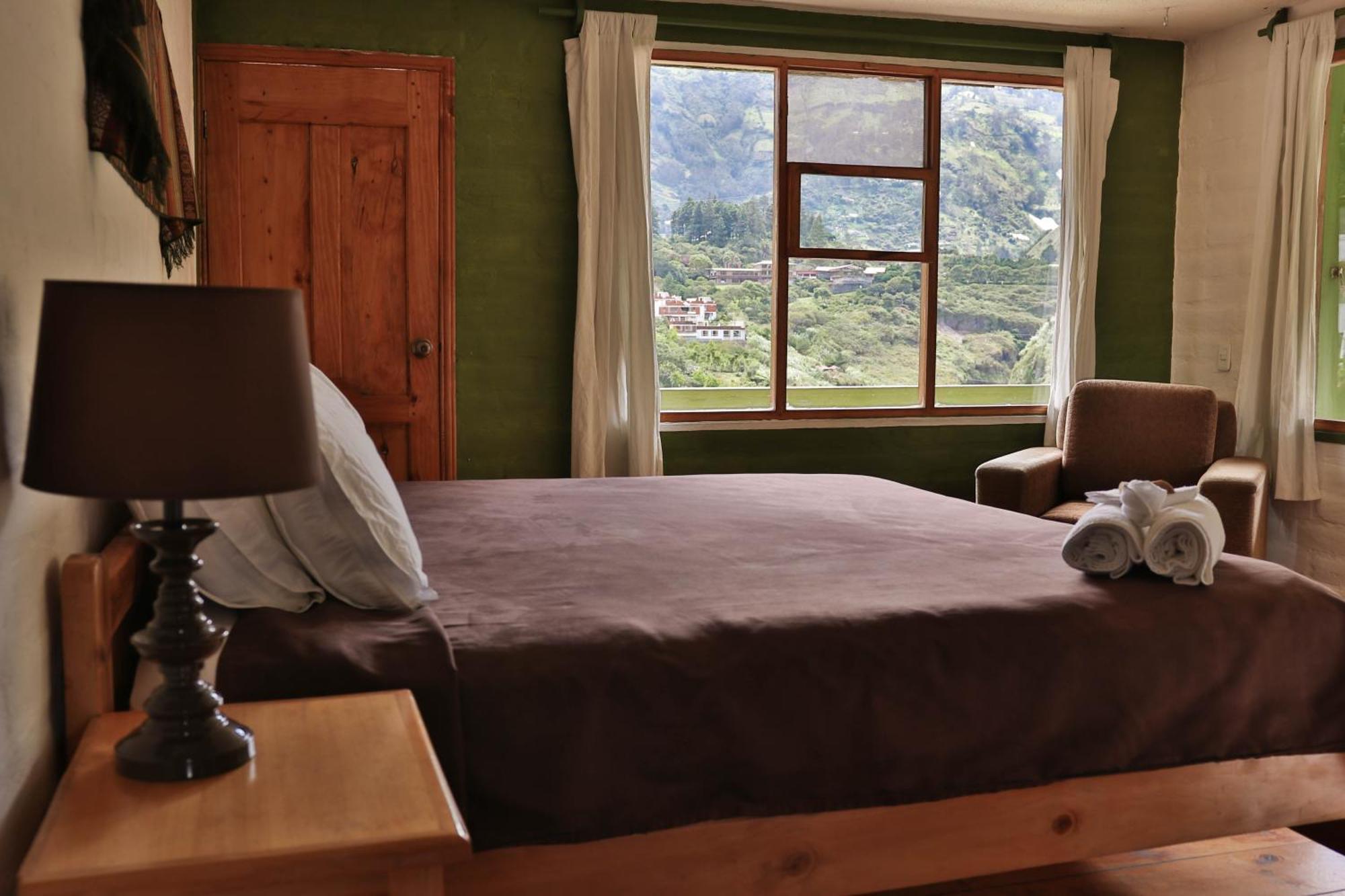 La Casa Verde Eco Guest House Baños Quarto foto