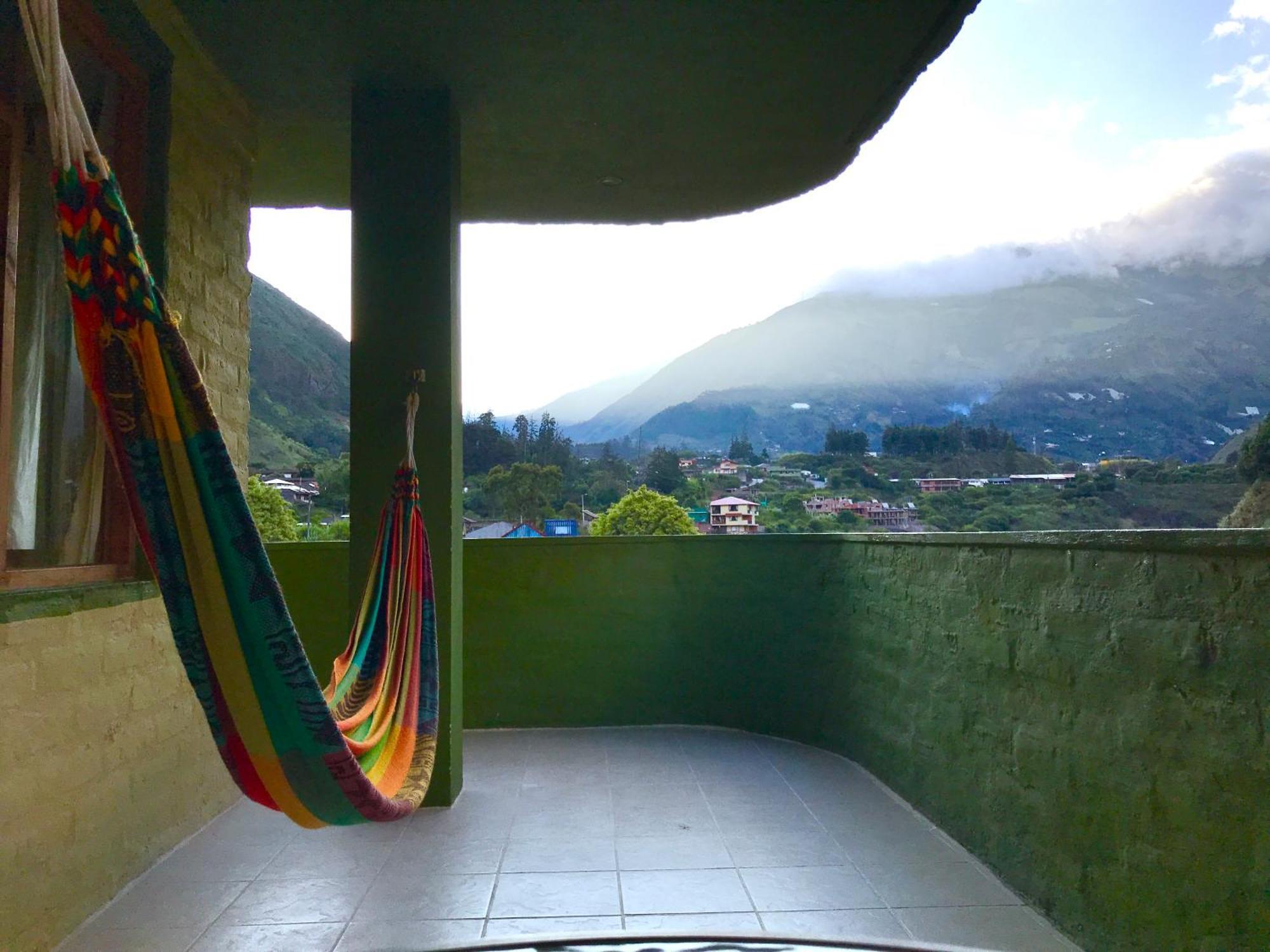 La Casa Verde Eco Guest House Baños Quarto foto