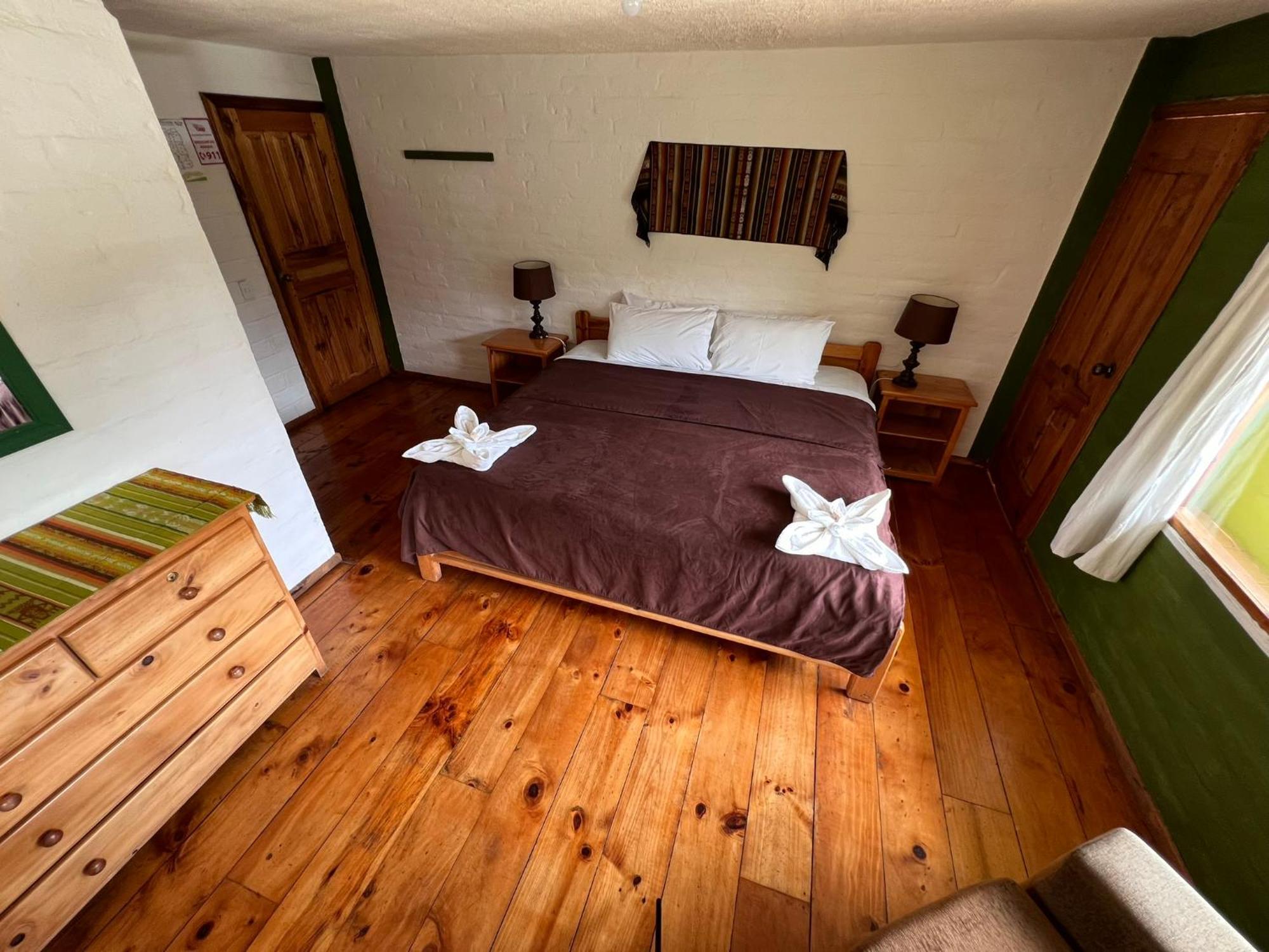 La Casa Verde Eco Guest House Baños Quarto foto