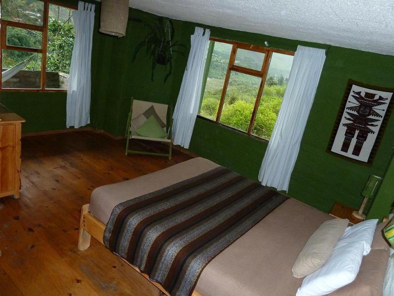 La Casa Verde Eco Guest House Baños Quarto foto