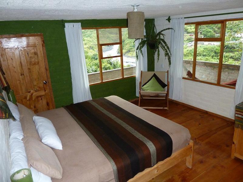 La Casa Verde Eco Guest House Baños Quarto foto